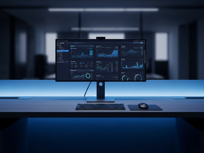 Minimalist Tech Workspace