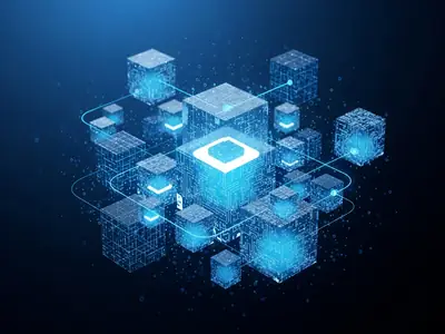 Abstract image about cloud computing