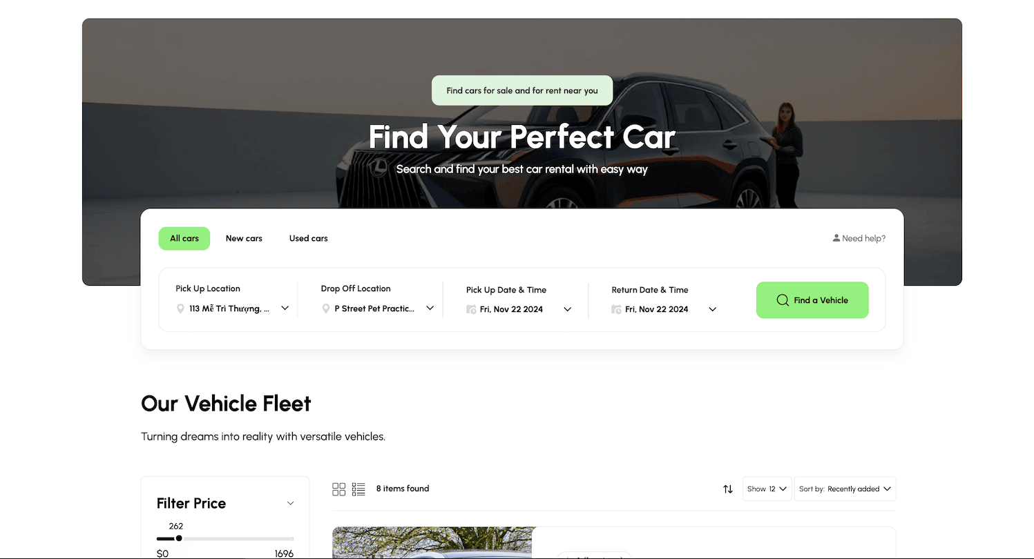 Sistema de Aluguer de Viaturas Screenshot 10
