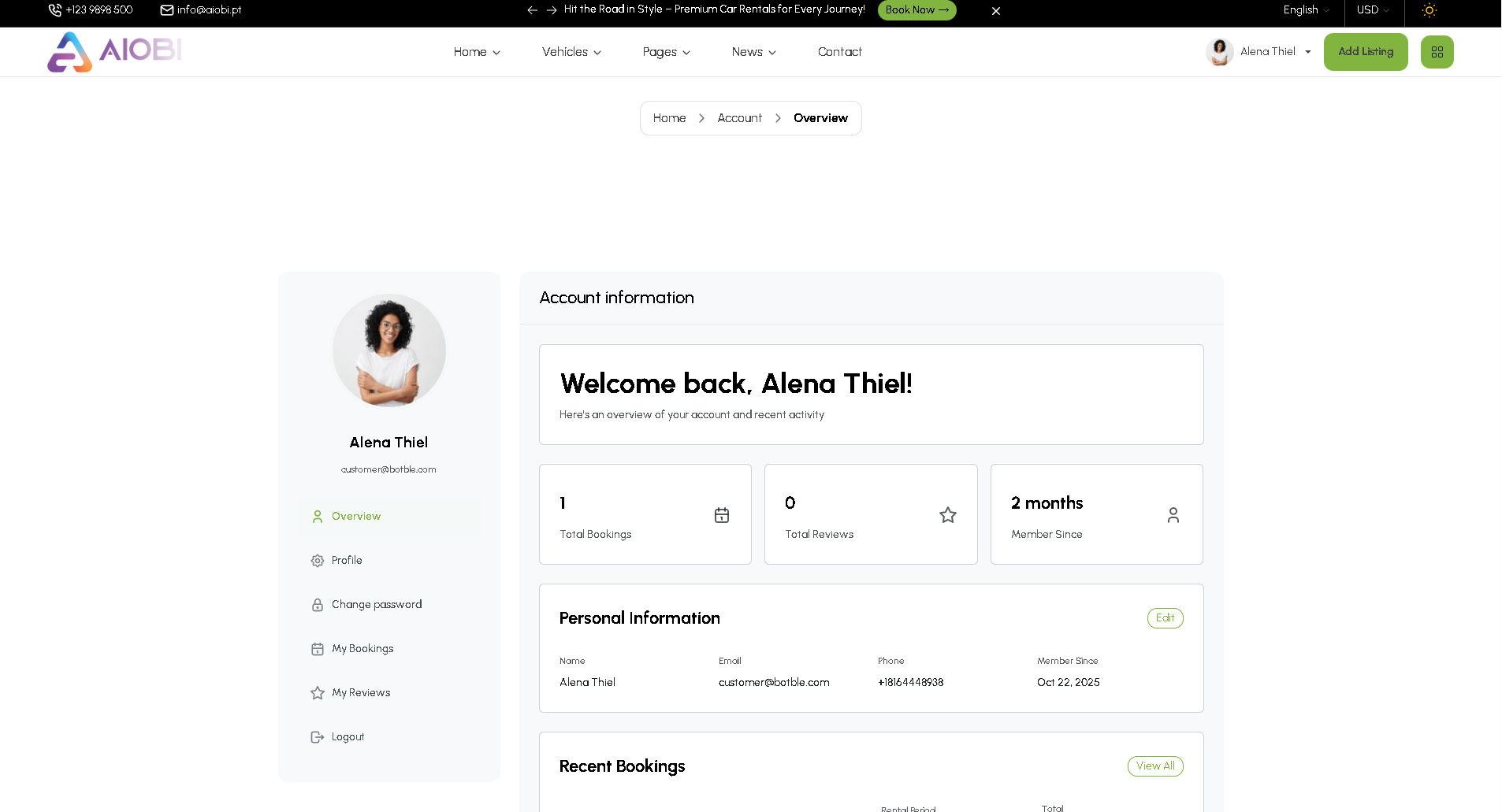 Sistema de Aluguer de Viaturas Screenshot 12