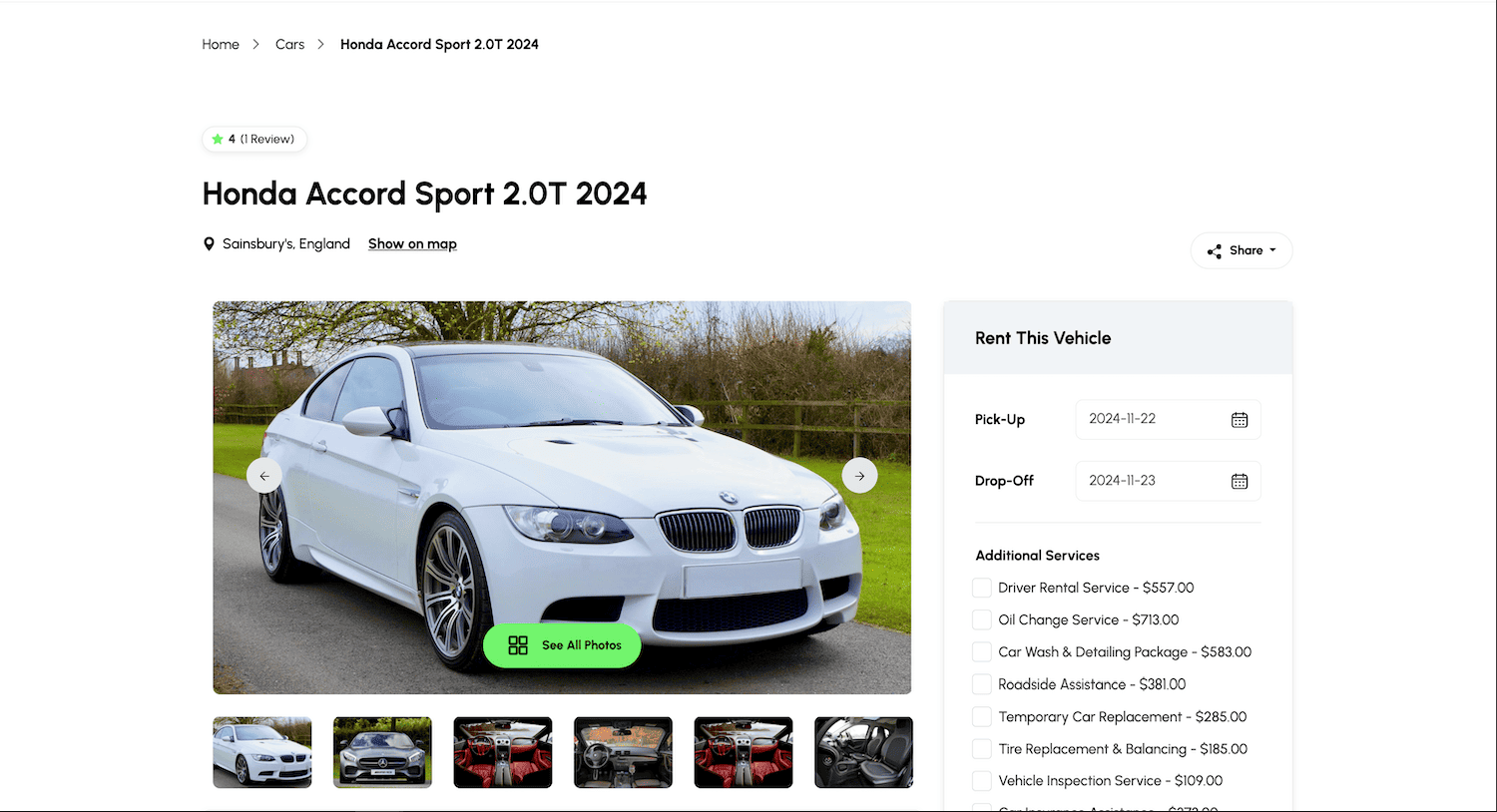 Sistema de Aluguer de Viaturas Screenshot 8