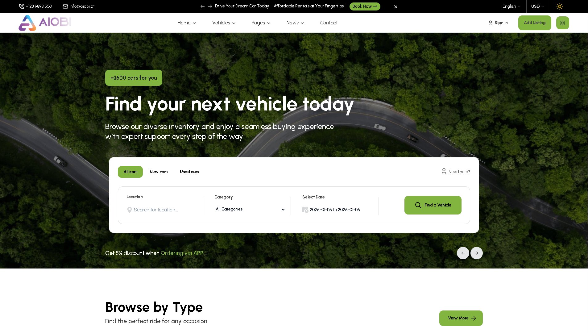 Car Rental System Screenshot 2