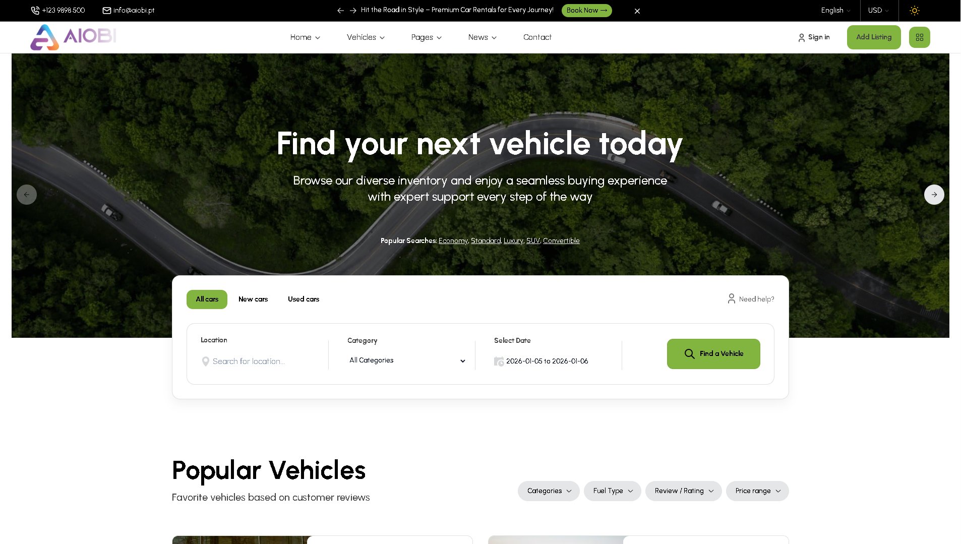 Car Rental System Screenshot 3