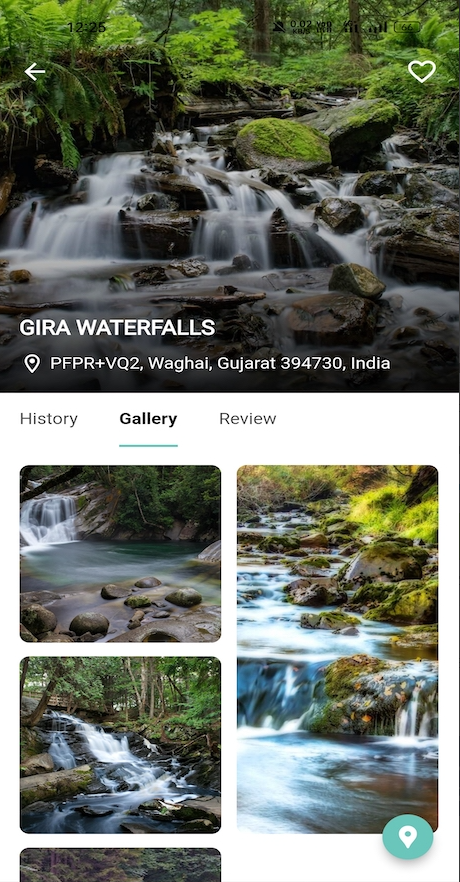 Aplicação Explorar Lugares Screenshot 4