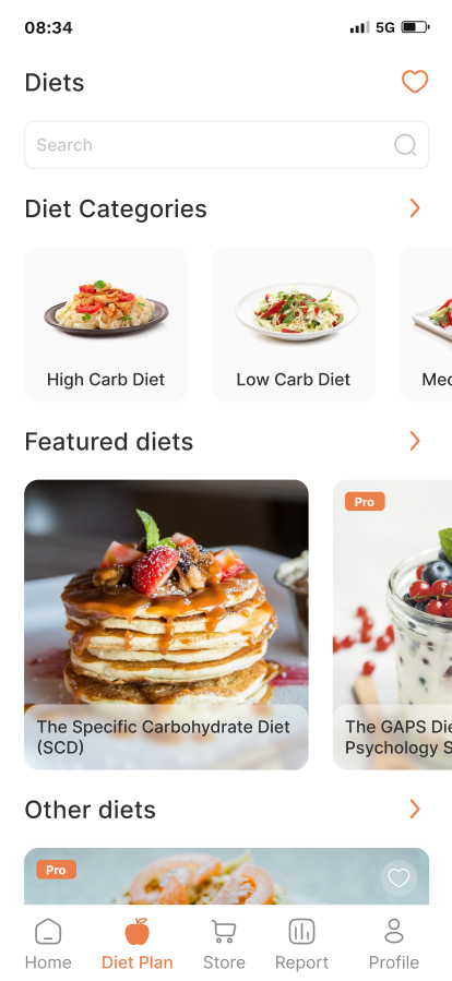 Fitness Mobile App Screenshot 3