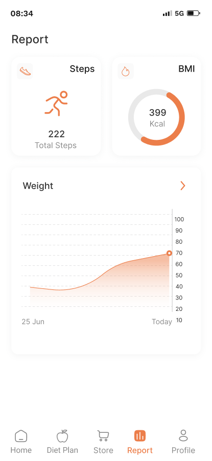 Fitness Mobile App Screenshot 5