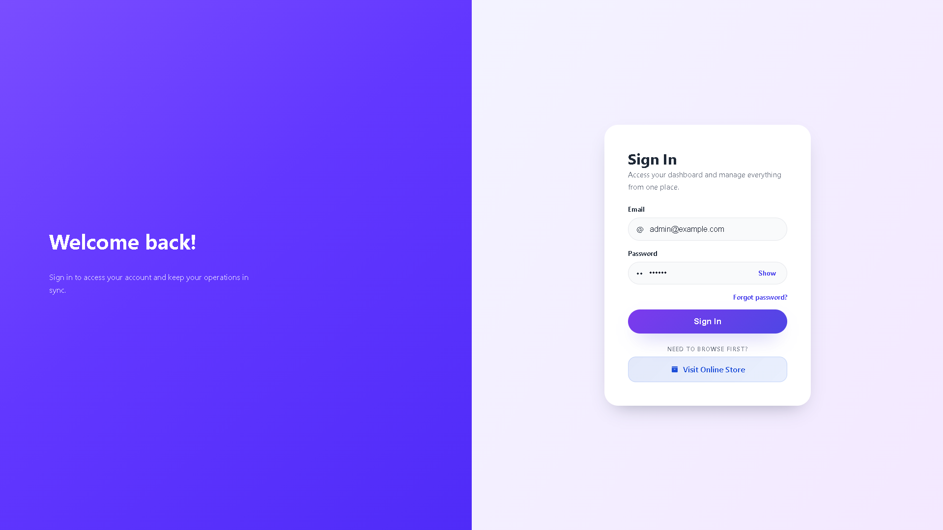 Gestão de Inventário Screenshot 1