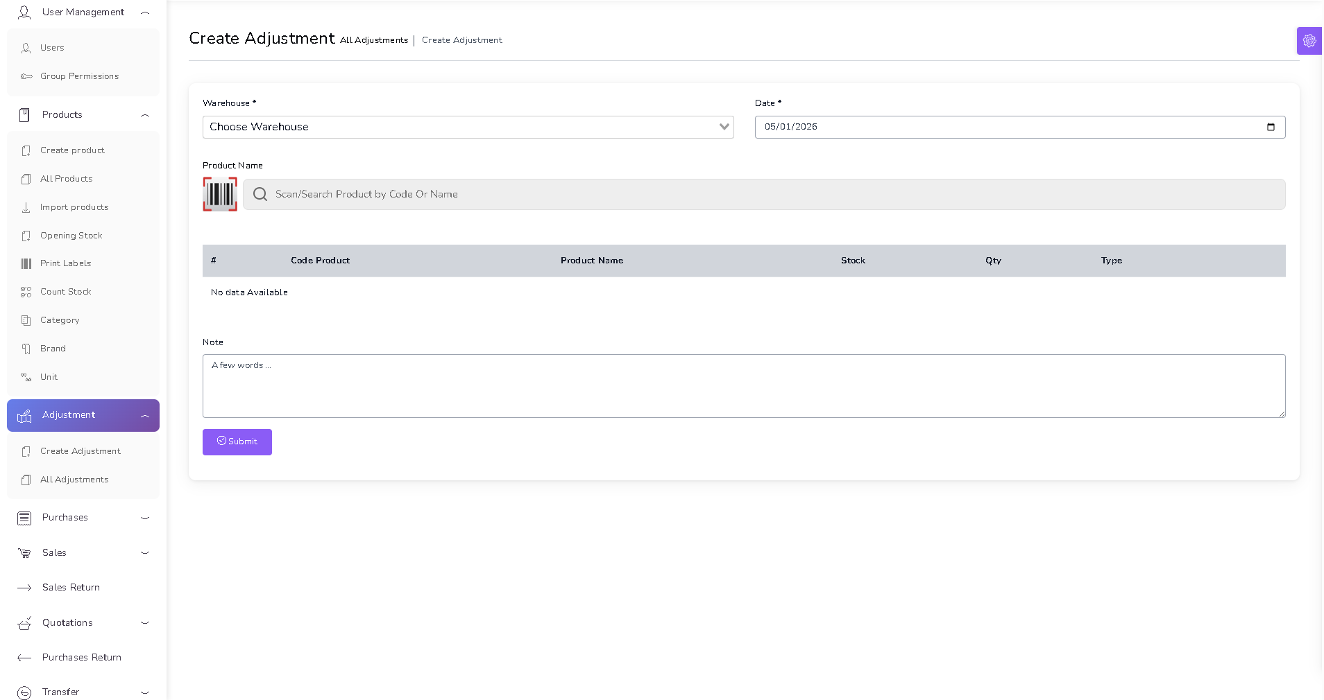 Gestão de Inventário Screenshot 8