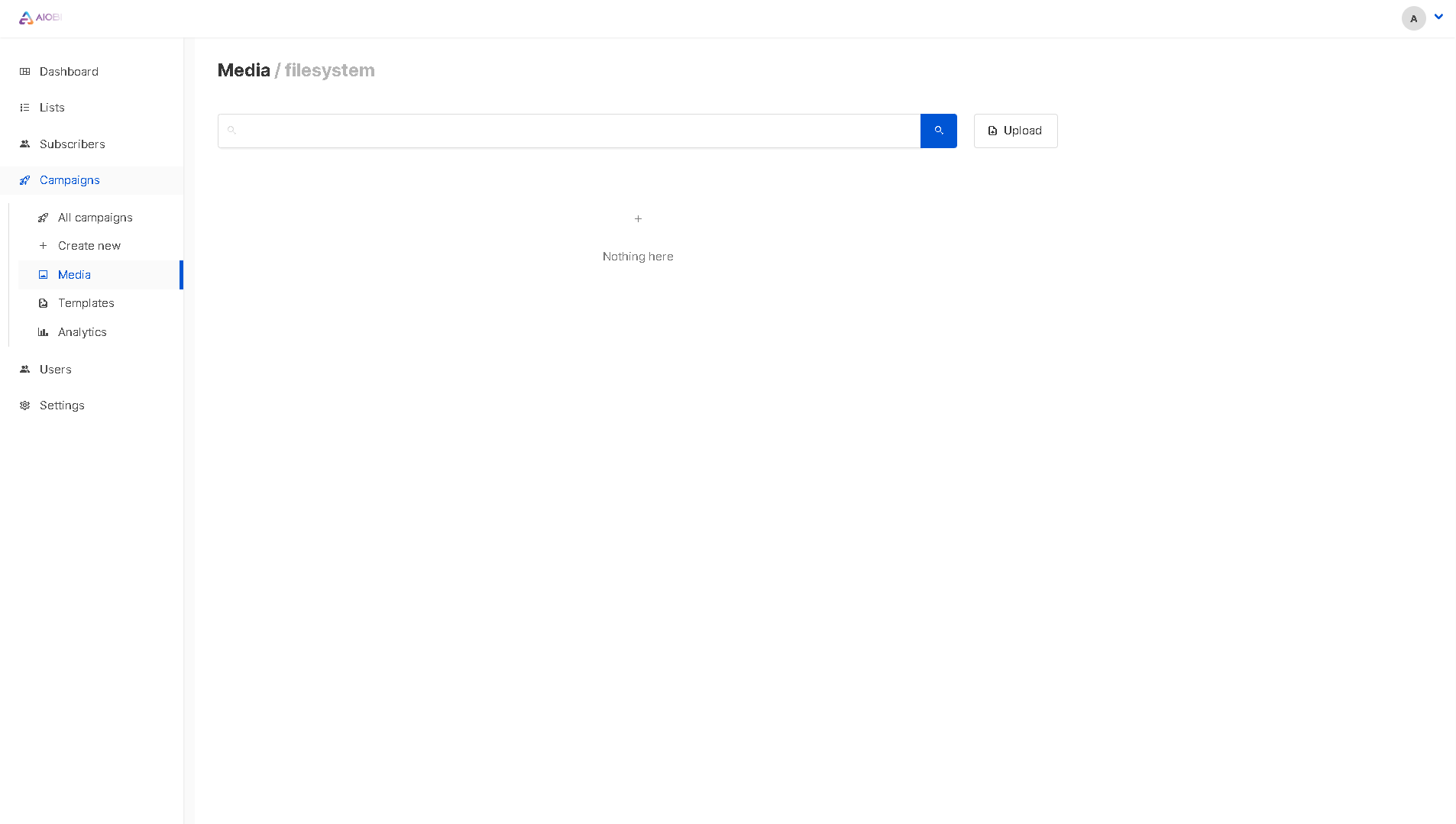 Gestão de Newsletter Screenshot 7