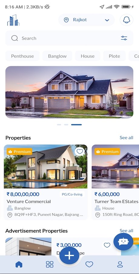Real Estate Mobile App Screenshot 1